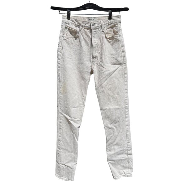 AGOLDE Remy White High-Rise Jeans Style #A105-1183 Size 25 - Picture 2 of 13
